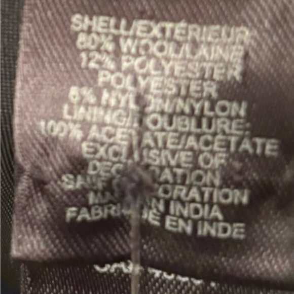 MARC JACOBS Vintage Wool-Blend Blazer, Intricate Detail (6) Excellent Condition - Picture 12 of 12